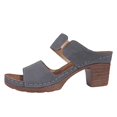 thumbnail image 1 of DVKOVI Sandal Wide Feet Sandals Women Sandals with Low Heels Women's Large Size Block Heel Solid Color Fashion Outer Wear Sandal Slippers Grey 40, 1 of 5