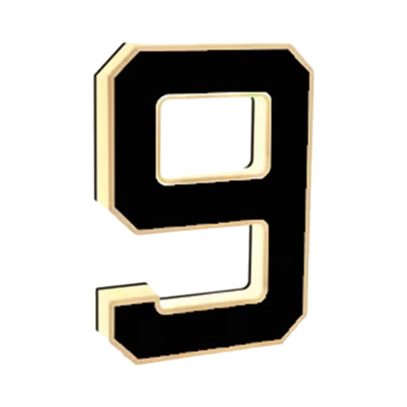 DVKOVI Solar Lighted House Numbers for Outside Light up LED Address Signs for Houses Backlit Illuminated Exterior F one Size