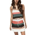 DVKOVI Spring Dresses for Women 2025 V Neck Sleeveless Mini Dress Women