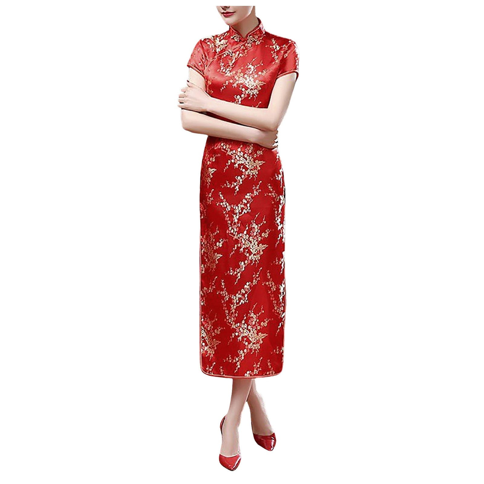 Chinese prom dress girl discount