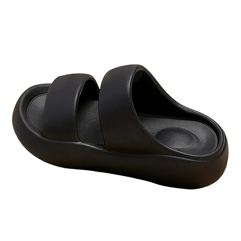 Solid sole slippers store