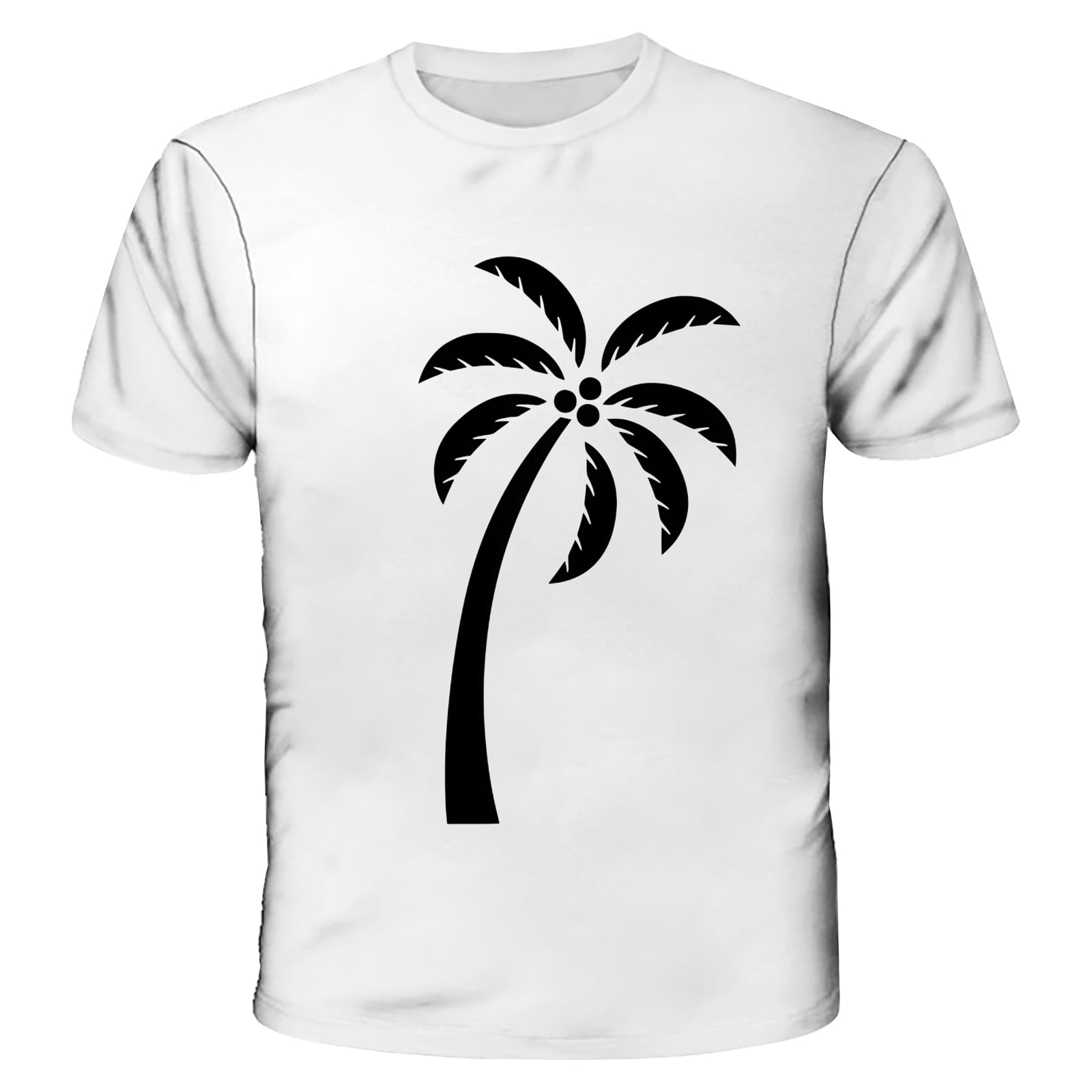DVKOVI Women Blouses Summer Women's Short Sleeve Blouses Sun Sand Beach