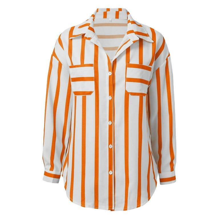 Fashion Stripe Long Sleeve Shirt Coat Fashion Stripe Long Sleeve Shirt Coat