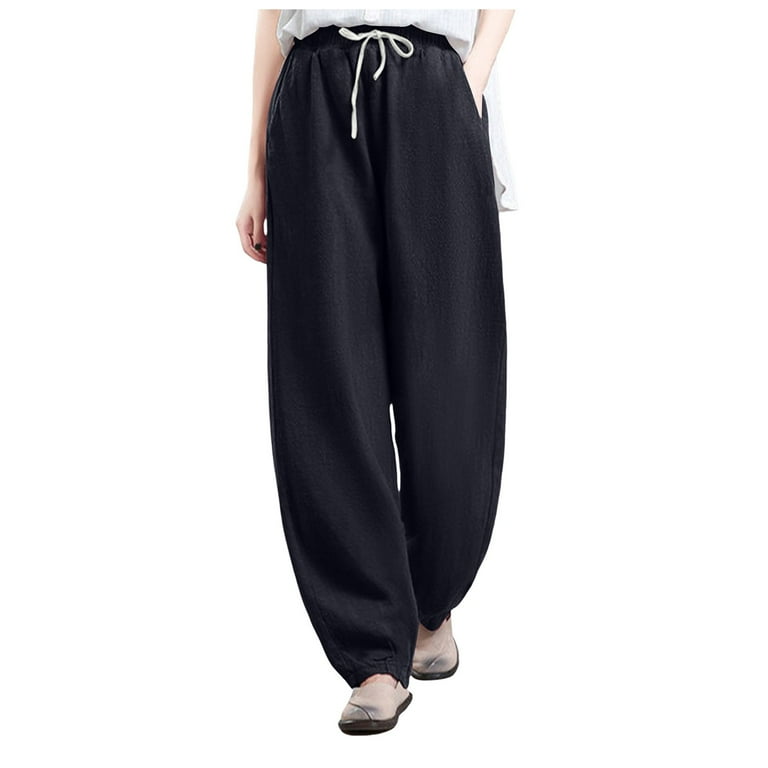 DVKOVI Women Pants Casual Work Ropa Deportiva Para Mujer Pocket