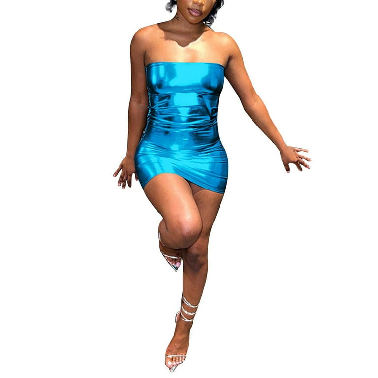 Sexy Party Solid Fold Strapless Wrapped Skirt Dresses Sexy Party Solid Fold Strapless Wrapped Skirt Dresses