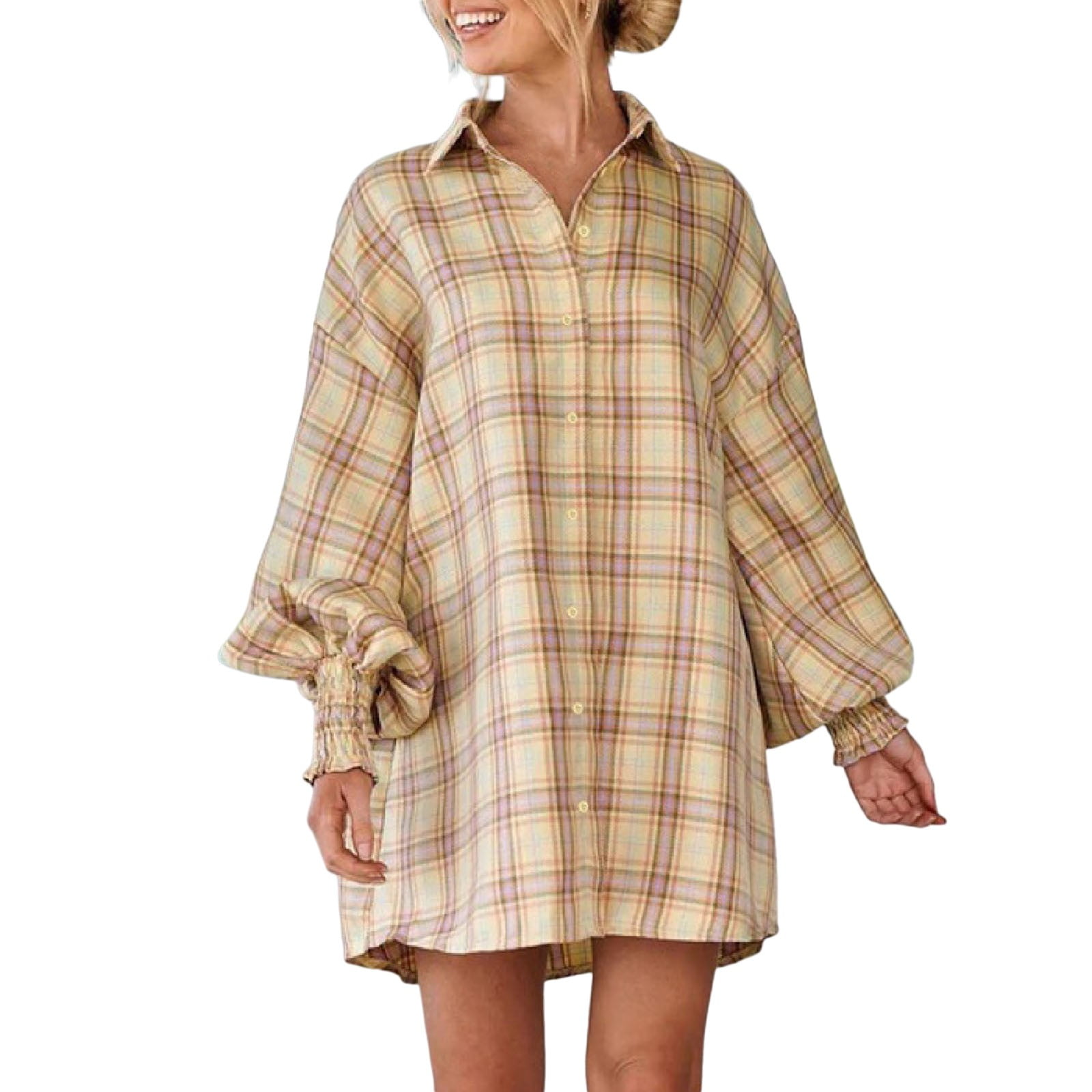 Solid Button Down Shirt Top with Printed Palazzo Set