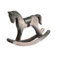 thumbnail image 1 of DVKOVI Wooden Rocking Horse Decor Vintage Sculpture Mini Decorative Figurine for Home Cabinet Table Desktop Shelf C One Size, 1 of 9