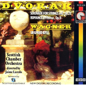 DVORAK: SERENADE FOR STRINGS IN E, ROMANCE AND WAGNER:SIEGFRIED IDYLL (Audiobook)