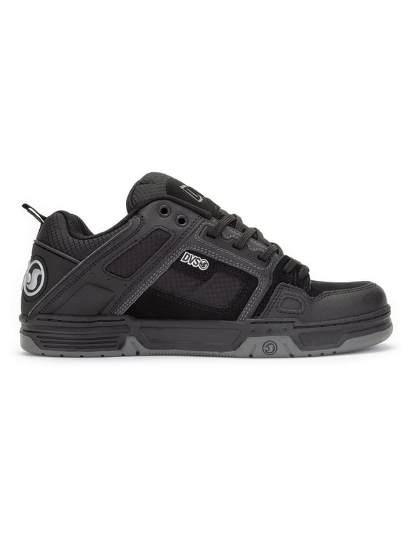 Men's Comanche Skate Shoe black reflective charcoal nubuck