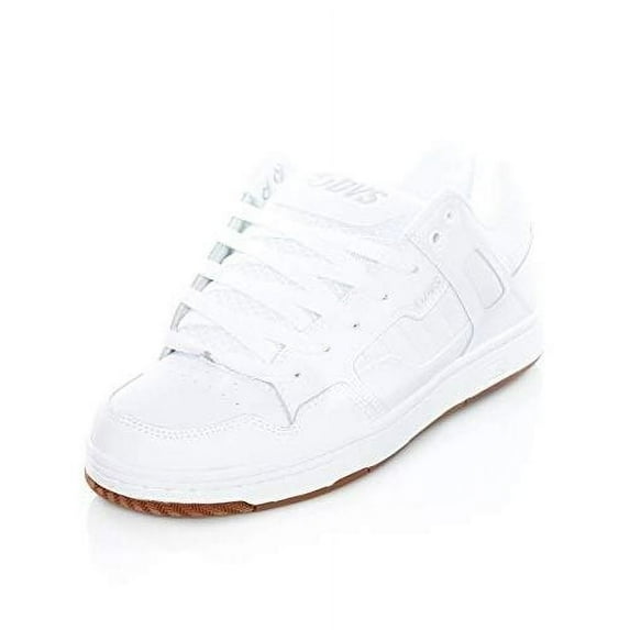 DVS Men's Enduro 125 Skate Shoe WHITE GUM LEATHER