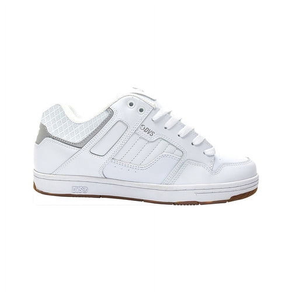 DVS Men's Enduro 125 Skate Shoe WHITE GUM LEATHER
