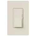 thumbnail image 1 of DVWCL-153PH-LA Diva 150W Single Pole-3 Way Preset Dimmer, Light Almond, 1 of 1