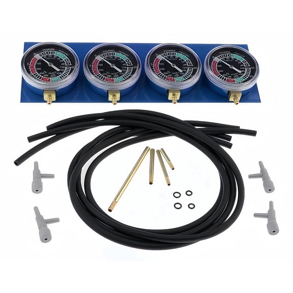 DVWY Vacuum Balancer and Synchronizer Kit for Four-Cylinder Motorcycle Carburetors