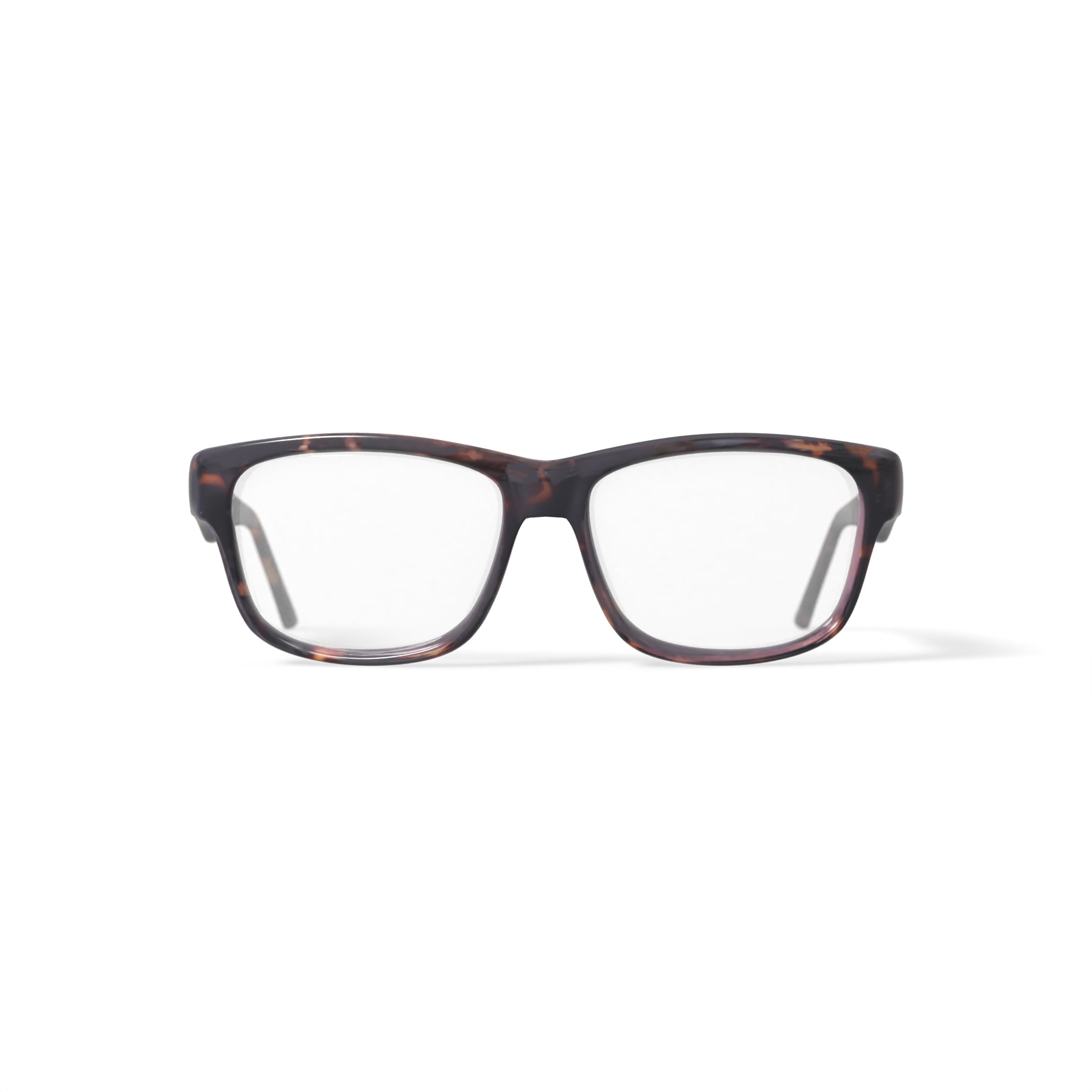 DVX Edge Prescription Safety Glasses, Brown Tortoise, OSHA Compliant ANSI Z87.1