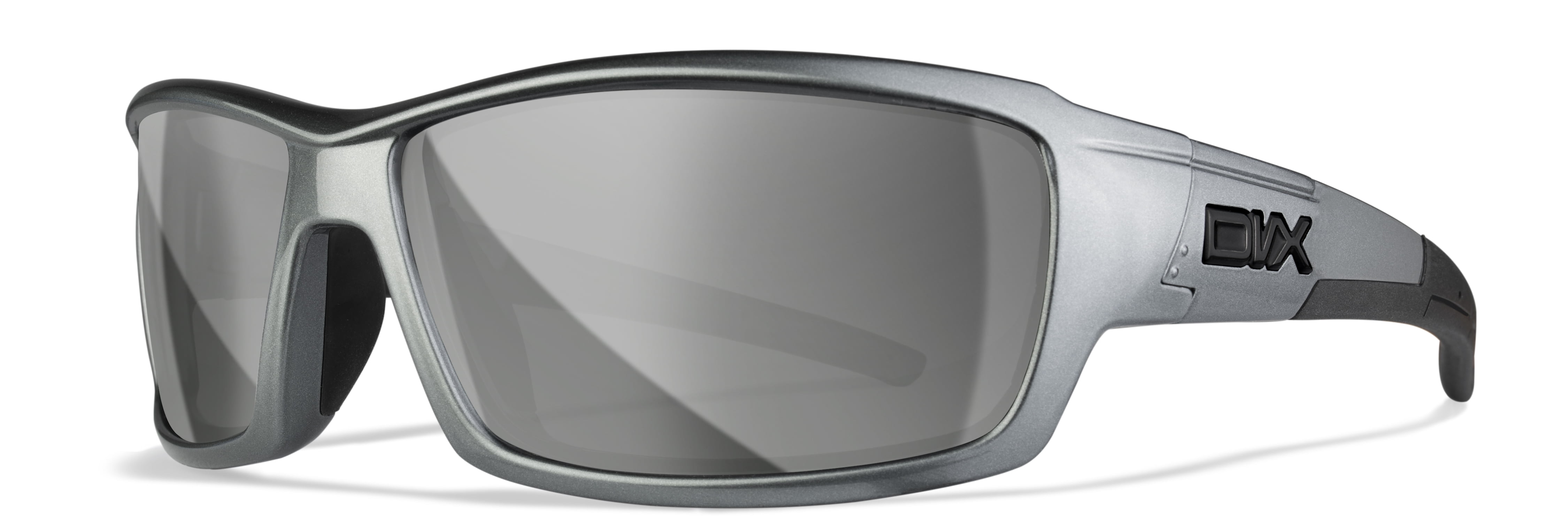 DVX Noise Silver Flash Lens/ Metallic Silver Frame Safety OSHA