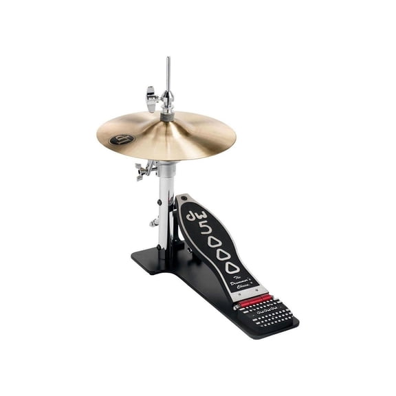 DW 5000 Series Lowboy Hi-Hat Stand w/Cymbals & Gig Bag