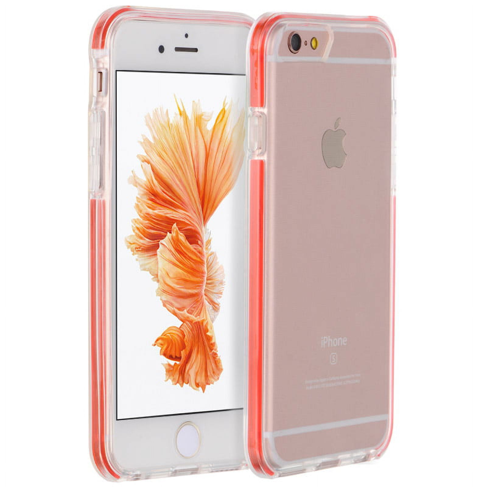 Coverlab Apple iPhone 6s Plus Case / 6 Plus Case, Easy Grip Slim Armor Bumper Case for iPhone 6s Plus/6 Plus - Hot Pink