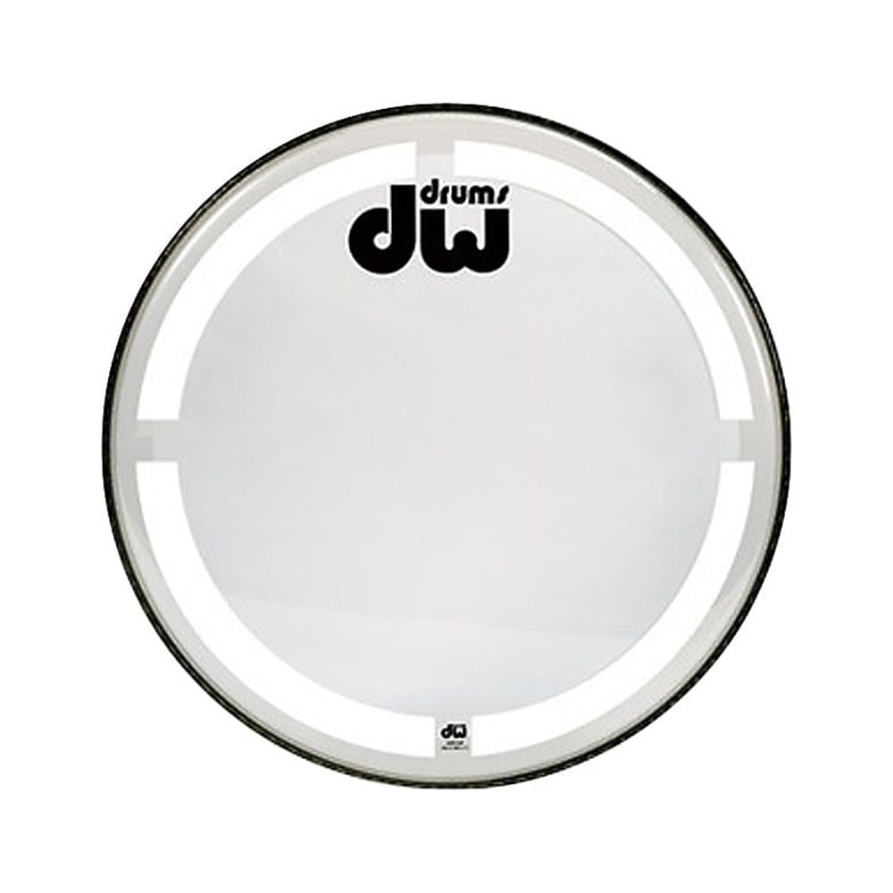 DW Coated Clear Bass Drum Head 22 in.