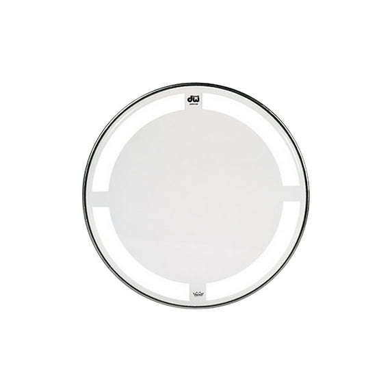 DW Coated/Clear Tom Batter Drumhead 16 in.