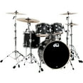 thumbnail image 1 of DW Collector's Series 4-Piece Shell Pack Ebony Chrome Hardware, 1 of 1