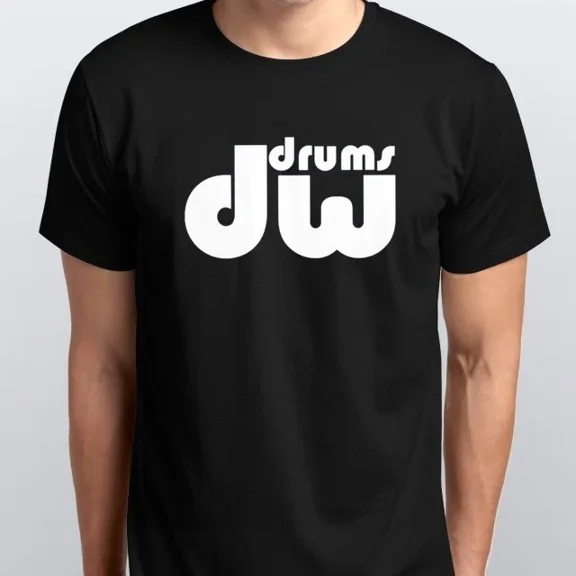 DW DRUM WORKSHOP new T-SHIRT All sizes S M L XL XXL 3 4XL black white
