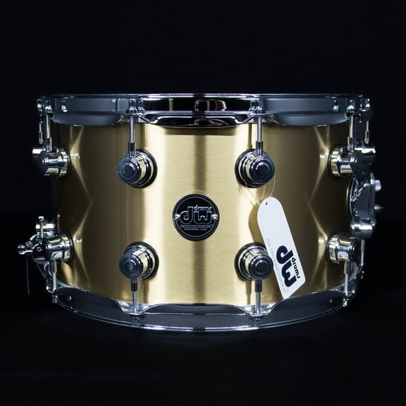 DW DW Performance Series 1mm Polished Brass Snare Drum 14 x 8 in.