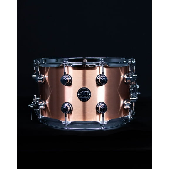 DW DW Performance Series 1mm Polished Copper Snare Drum 14 x 8 in.
