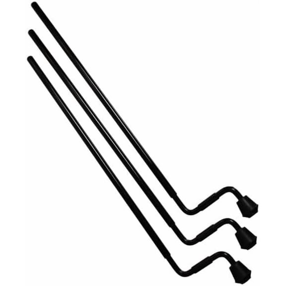 DW DWSMFLT27ALBC 27-Inch Aluminium Tom Legs, 3 Pack