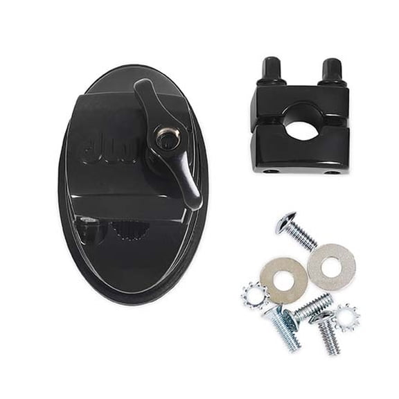 DW - DWSMTB12BL - Tom Bracket, Old Style - Black Chrome