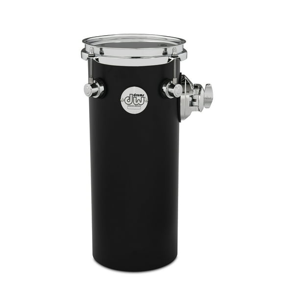 DW Design 14 x 6-inch Rata Tom with TB12, Black Satin