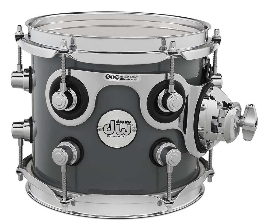 DW Design 7 x 8 Steel Grey Rack Tom with STM