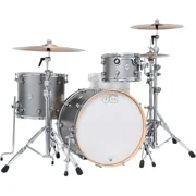 Drum Workshop Design Series 3-Piece Limited Kit, Titanium Satin Lacquer