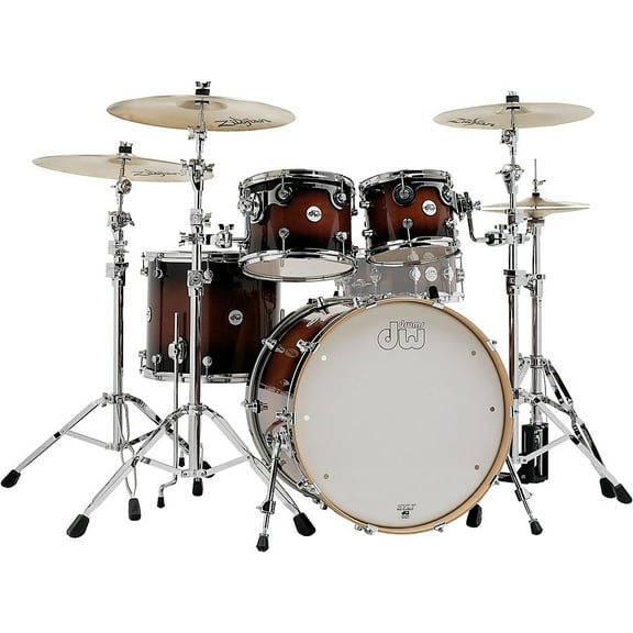 DW Design Series 4-Piece Shell Pack Tobacco Burst