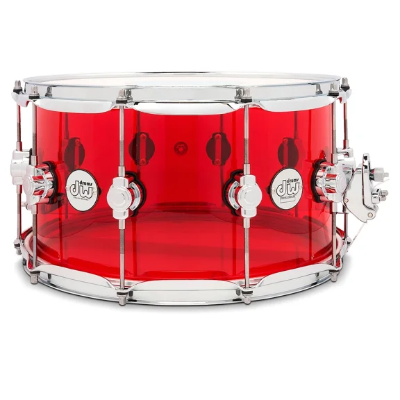 Design Series Acrylic Ruby Snare Drum -