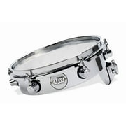 DW Design Series Piccolo Tom, 2.5x10, Chrome Over Steel w/Chrome Hardware