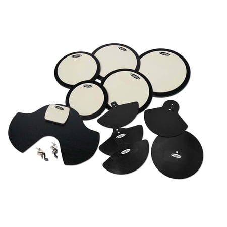 DW Drum Workshop DWCPPADSET3 Smart Practice DeadHead Complete Drum & Cymbal Practice Pad Set