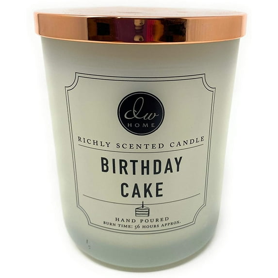 DW HOME Birthday Cake Large Candle with Copper LID