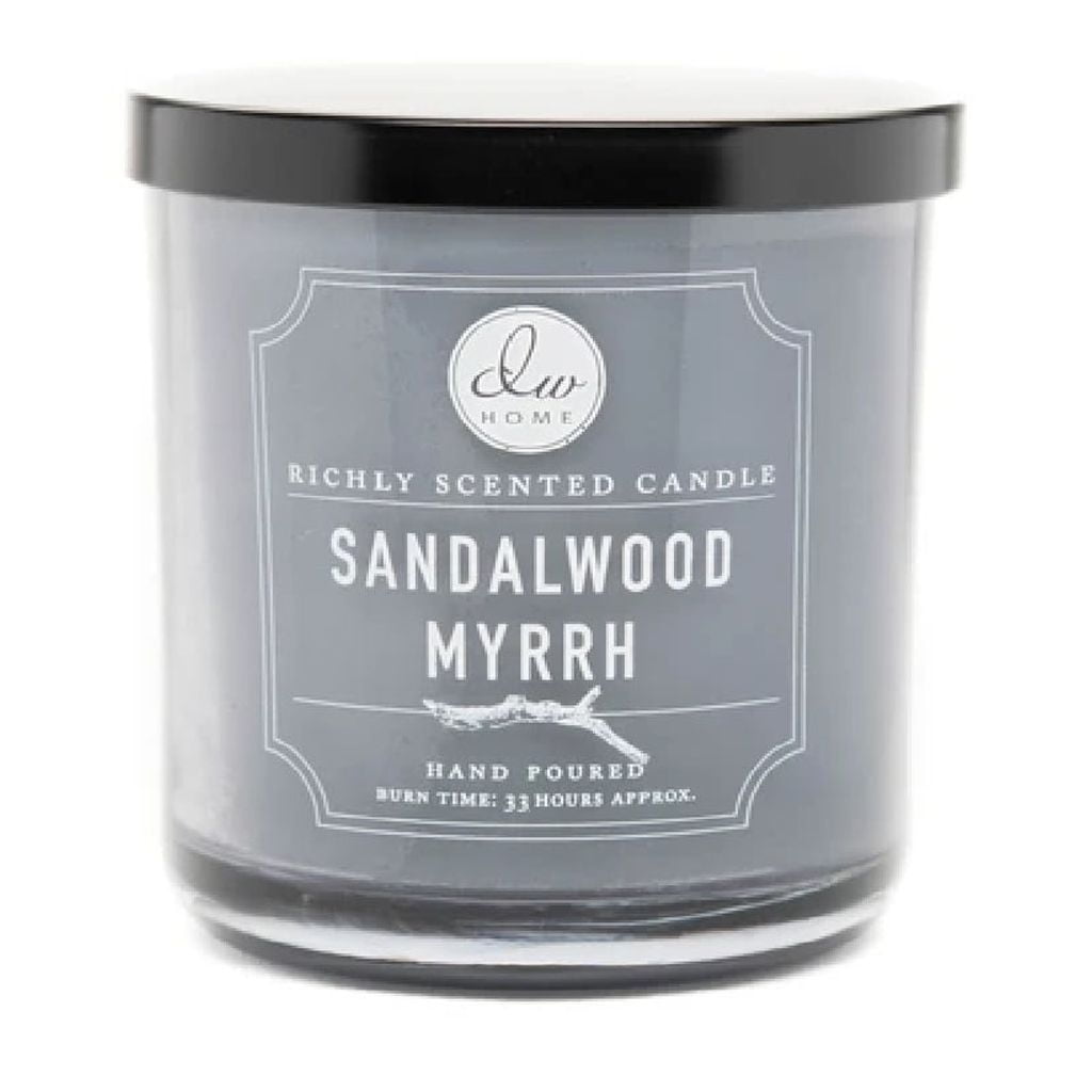 DW Home Richly Scented Candles Medium Single Wick 9.3 oz. - Sandalwood Myrrh