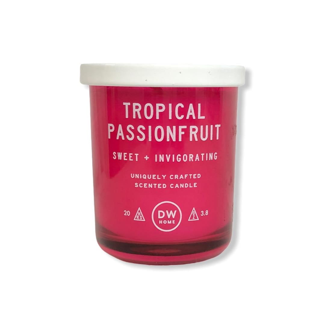 DW Home Richly Scented Candles Small Single Wick 3.8 oz. - Tropical Passionfruit