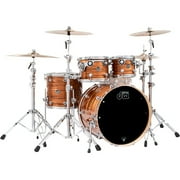 مجموعة DW Performance Series المكونة من 4 قطع من غلاف Tiger Eye Finish Ply