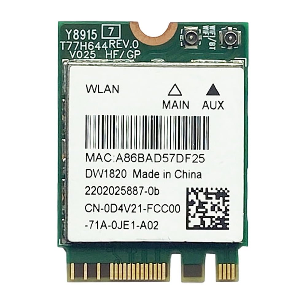DW1820 QCNFA344A Wireless Network Card 2.4G+5G DualBand Gigabit