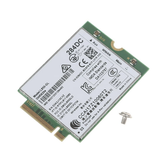 DW5820e L850-GL 4G Module Card 0284DC 284DC WWAN Adapter For Laptop ...