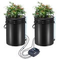 thumbnail image 1 of Hydroponic Grow System, DWC 5-Gallon 2 Bucket Kit with Air Pump & Top Drip, for Leafy Greens, Vegetables, Fruits & Flowers Indoor Growing, 1 of 11