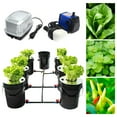 thumbnail image 1 of DWC Hydroponics Growing System, Multi Barrel Hydroponic Machine, 5 Gallon 6 Buckets Hydroponics Growing System Recirculating Growing Kit with Water Exchange Bucket, 1 of 10