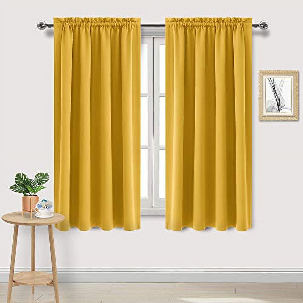 DWCN Blackout Curtains Room Darkening Thermal Insulated Bedroom