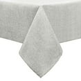 thumbnail image 1 of DWCN Faux Linen Rectangle Tablecloth - Wrinkle and Stain Resistant Washable Table Cloth for Kitchen Dining Room Holiday Table Cover for Dinner, Light Grey, 54 x 80 Inch, 1 of 5