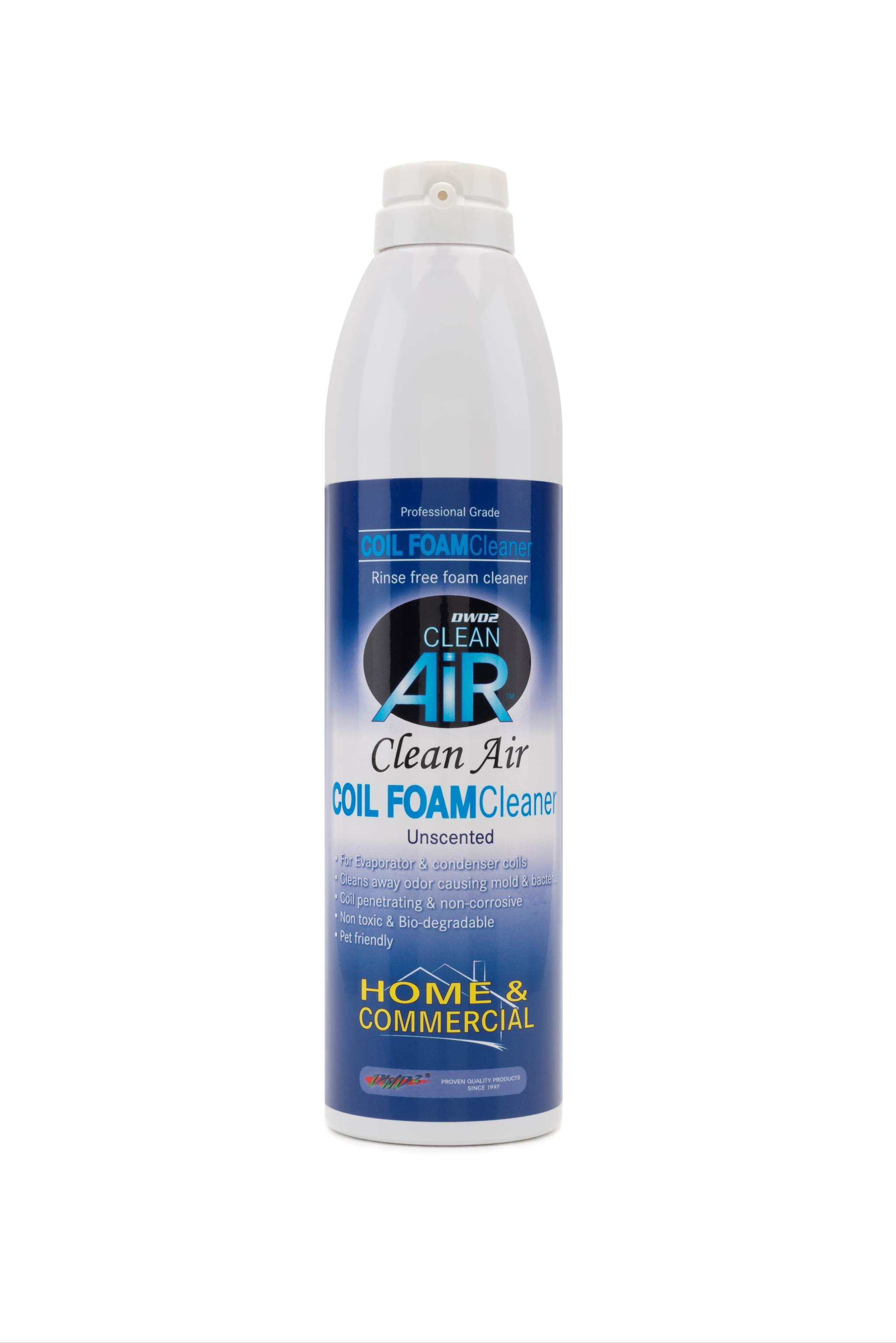 Clean Air Home & Commercial Foaming Coil Cleaner 14 oz. Lemon 4814HF