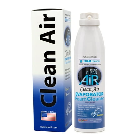 DWD2 Clean Air Premium Automotive Evaporator Cleaner - Unscented