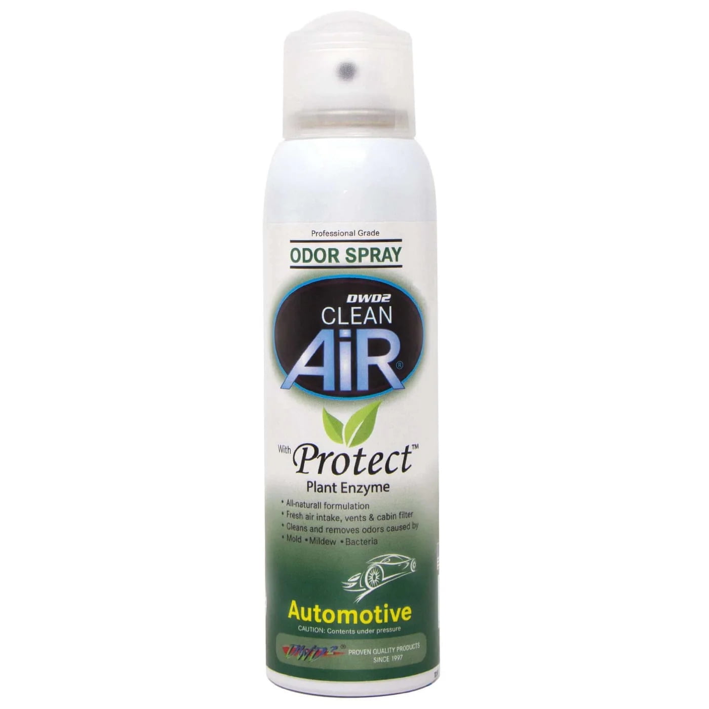 DWD2 Protect Automotive Mold-Odor Vent Treatment Spray, Unscented, 4 oz Effective Odor Eliminator for Car Interiors