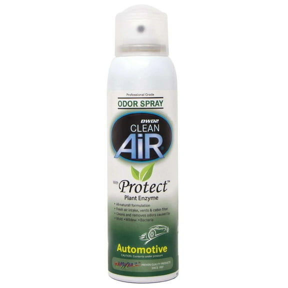 DWD2 Protect Automotive Mold-Odor Vent Treatment Spray, Unscented, 4 oz Effective Odor Eliminator for Car Interiors